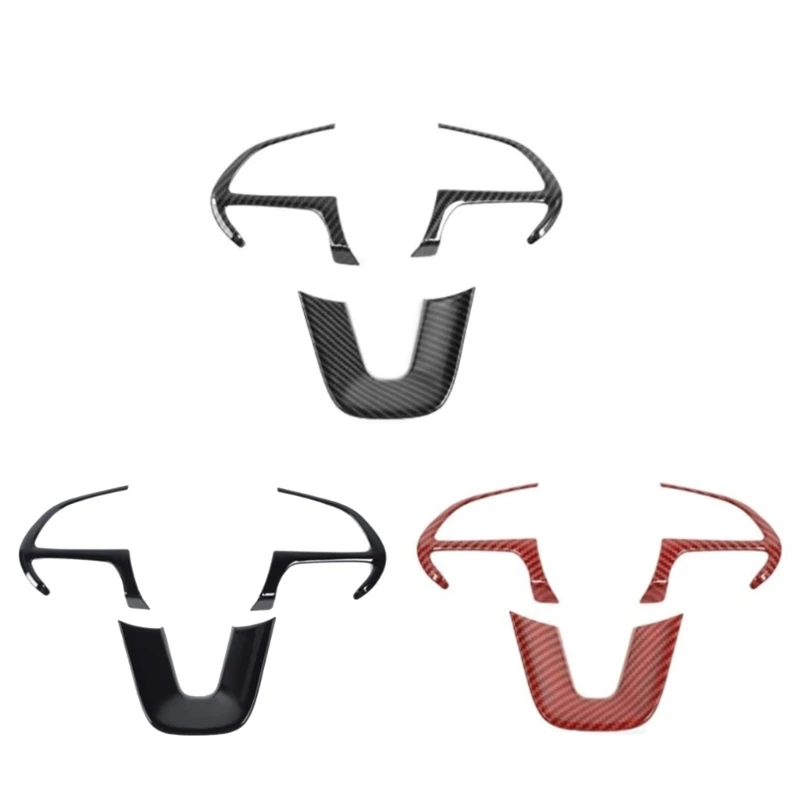 

Car Steering Wheel Trim Cover Frame Rings Sticker For Car Decoration Dropship