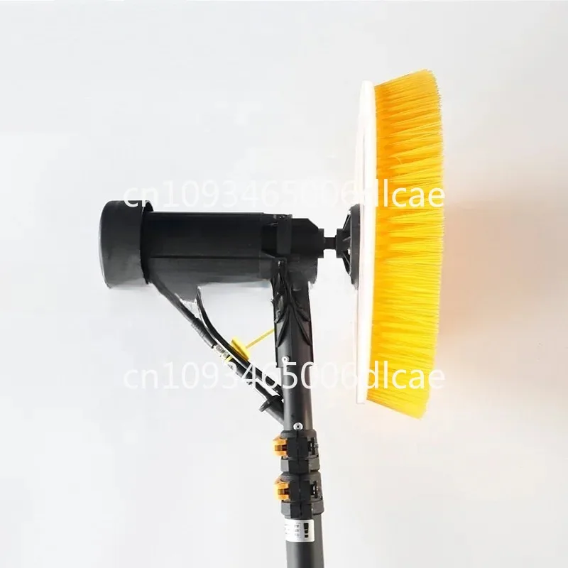 Ready to Ship Solar Panel Rotating Cleaning Brush Water Fed Solar Panel Cleaning Tool