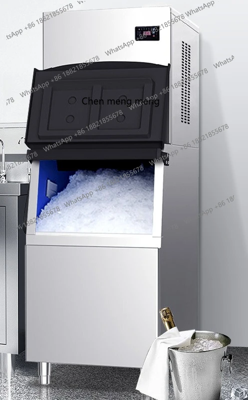 

Smart touch screen large capacity snowflake ice machine commercial automatic pot ice crusher