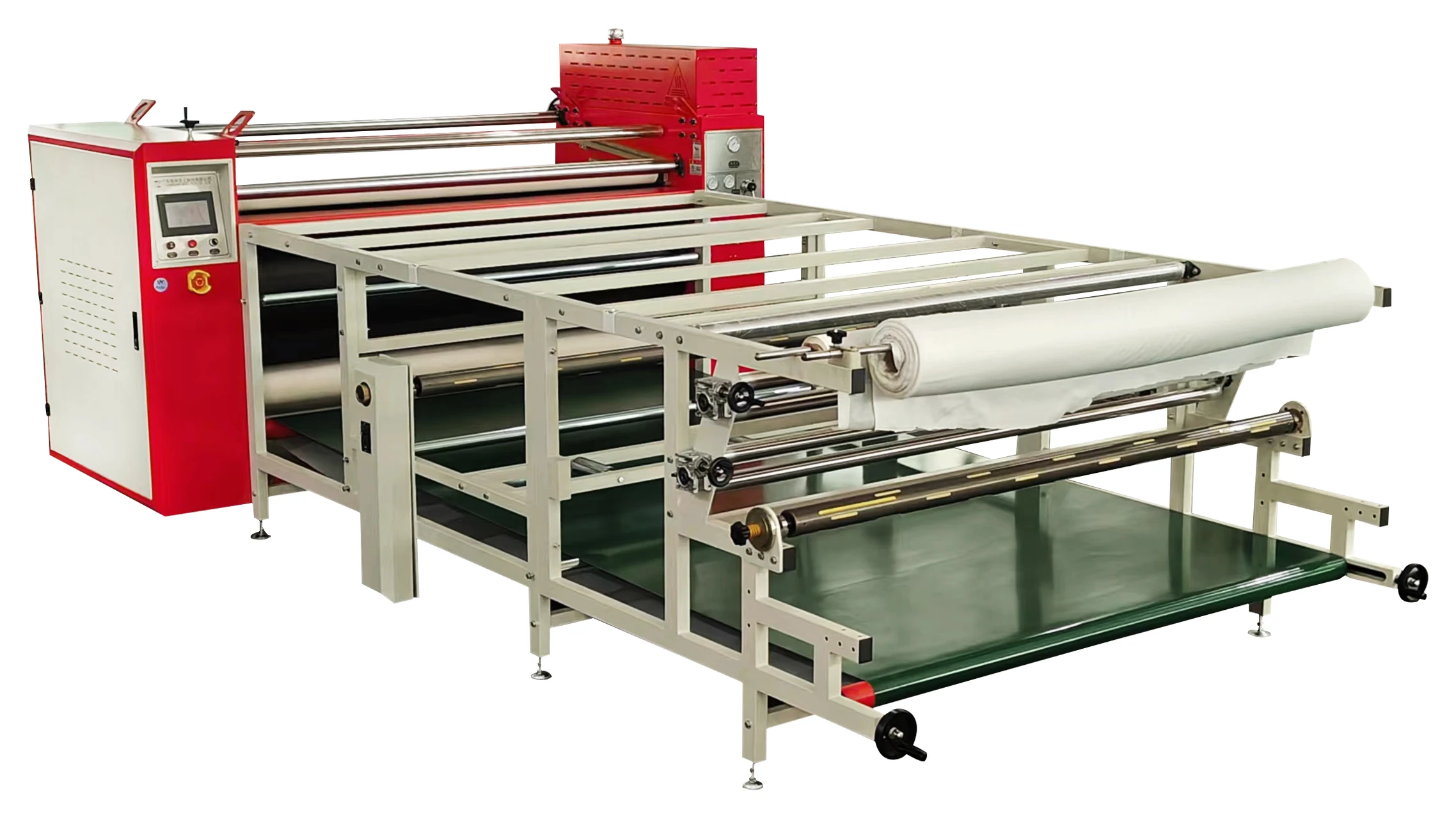 Rotary Heat Transfer Press Machine Automatic Flatbed Printer with Sublimation Calendar