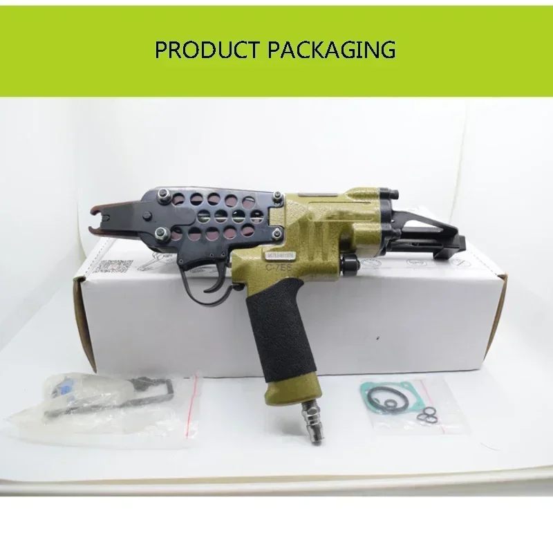 New SC7C Tirus Air C-type Mesin Nailer Pneumatik Nail Gun SC760B/SC7E Wire Cage Fence Mattress Tying Cage Tying Cage Device