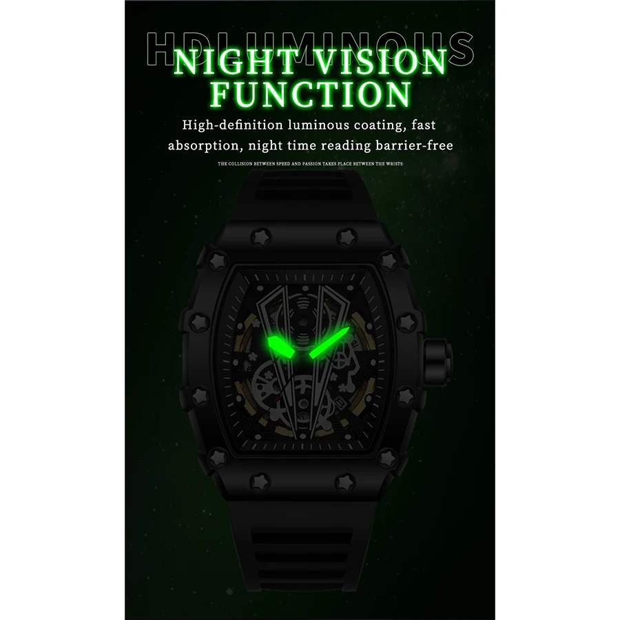 Relógios masculinos marca esportes relógio de quartzo à prova dwaterproof água militar luminosa pulseira de silicone relógio masculino esportes ao ar livre relógios masculino