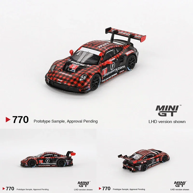 MINIGT 770 1:64 992 GT3R GTD PRO Pfaff Diecast Model Collection Toys