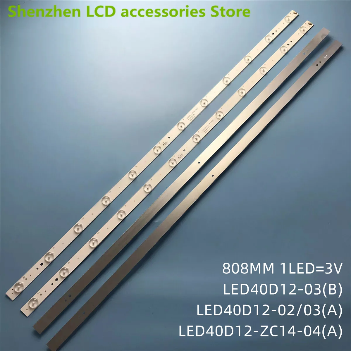 LED backlight strip LED40D12-ZC14-04(A) LED40D12-03(B) LED40D12-02(A) for MYSTERY MTV-4030LT2 LE40k5000tf LE40A7100L LE40B3300W