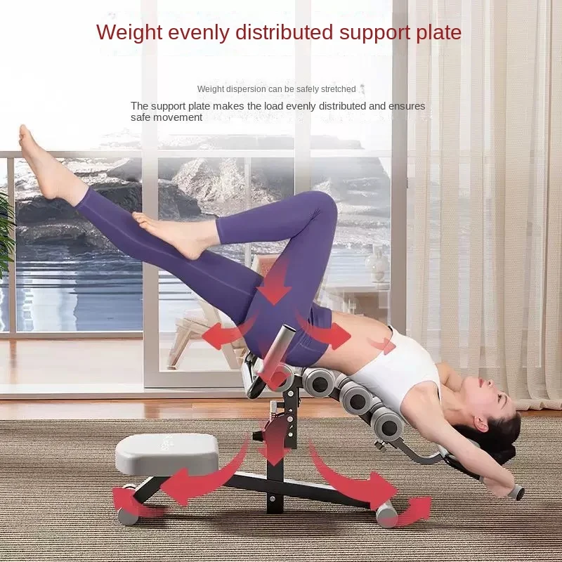 Silla abdominal saludable, dispositivo de entrenamiento de cintura y espalda, dispositivo de asistencia para sentarse, dispositivo de relajación lumbar