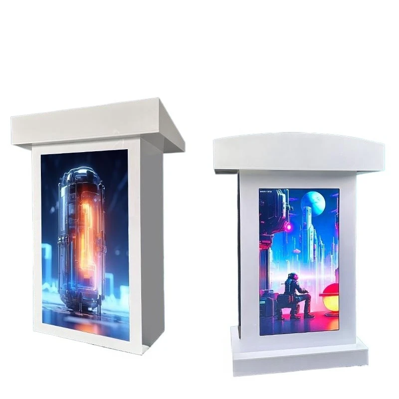

Lifting electronic screen, podium display screen, host table, dual-screen speaker table, remote control intelligent mobile