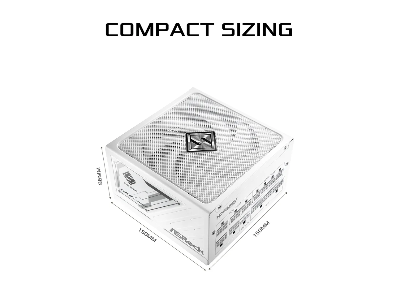 Zasilacz ASRock SL-1000GW Gold – 1000W White Modular Power Supply recenzja i cena