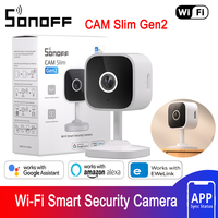 SONOFF CAM Slim Gen2 1080P HD WiFi Smart Security Camera Two-Way Audio Scene Linkage with Sonoff Devices via eWeLink APP