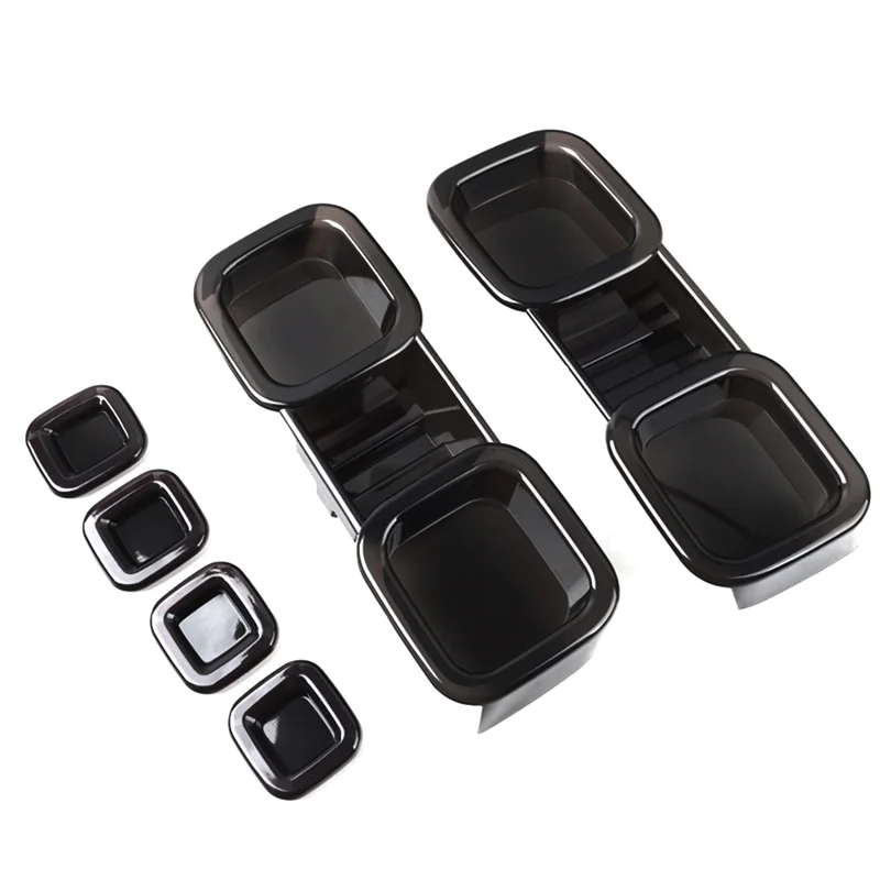 

AB56-Taillight Car Light Protection Cover Smoked Black For Land Rover Defender 90 110 130 20-25