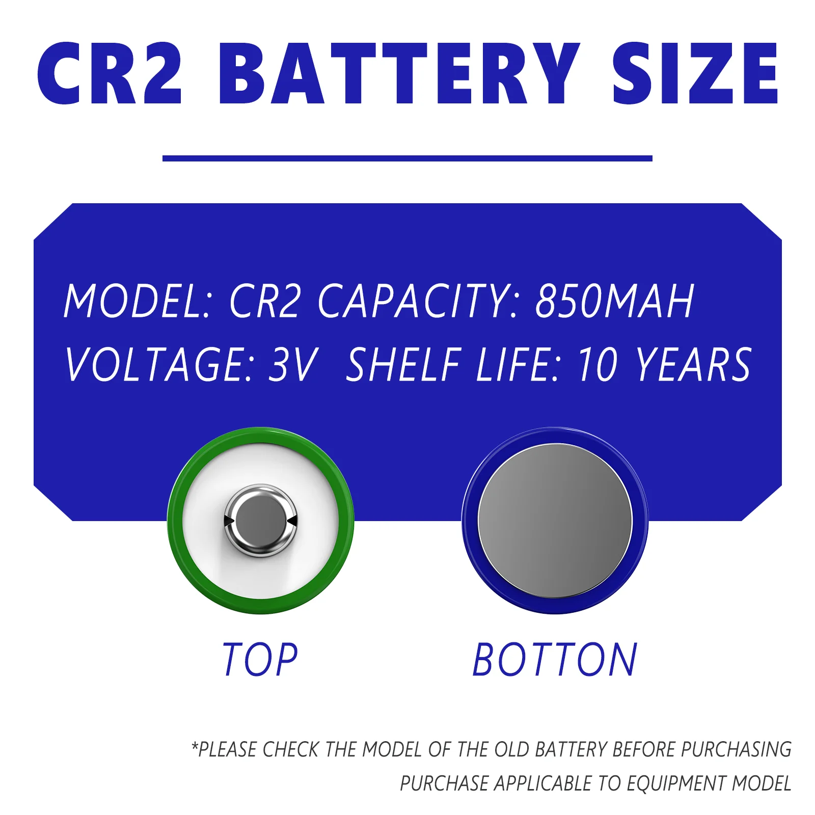 PKCELL 2PCS CR2 CR15H270 3v 850mAh Lithium Photo Battery For Digital Camera Photographic Device LED Flashlight