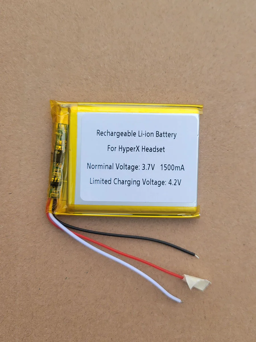 Replacement Li-Battery for HyperX Cloud Alpha/Cloud2/Flight  Wireless Gaming Headsets