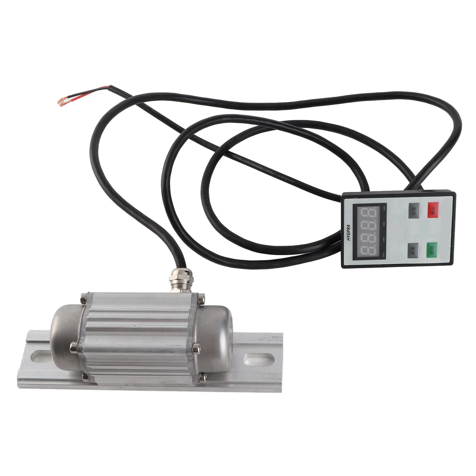 Concrete Vibrator Motor 7500RPM Aluminum Alloy Speed Adjustable Digital Display IP65 Prevention DC 12V Brushless Vibration Motor