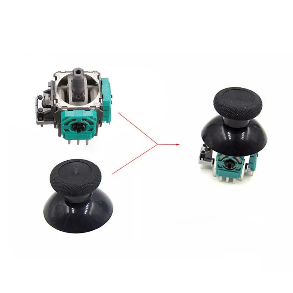 Joystick for Household Compatibility Effective 8Pcs Metal Replacement Analog Module for Household