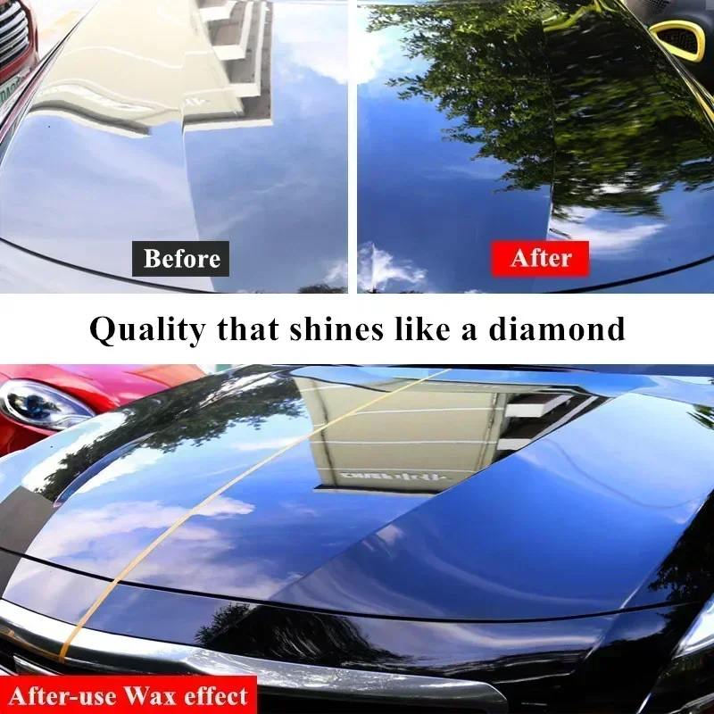 Car Wax Crystal Plating Set Hard Glossy Wax Layer Covering Paint Surface Coating Formula Waterproof Film Car Polish