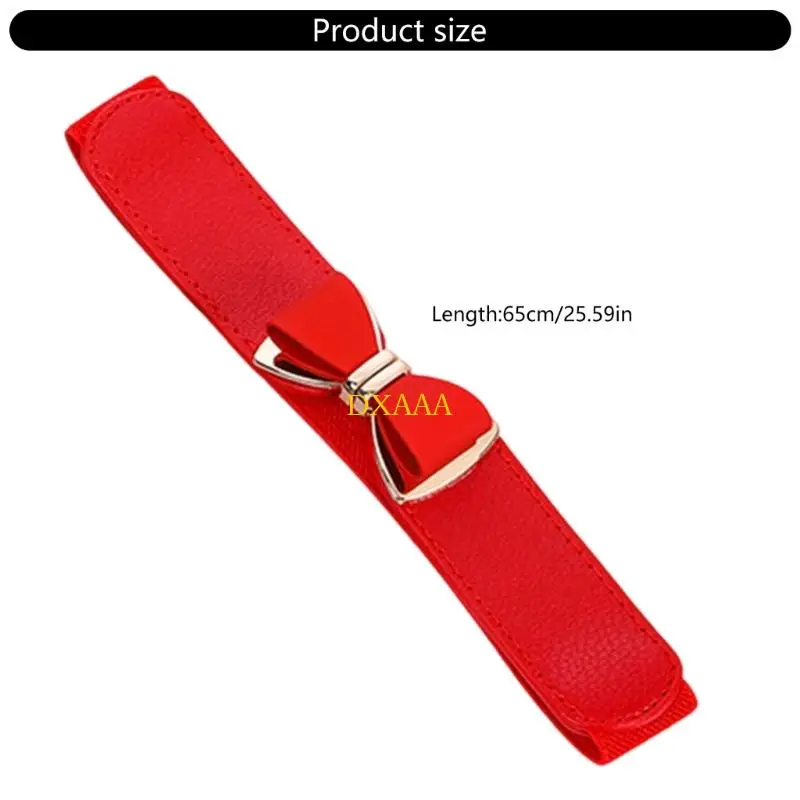 DXAA Devinative Weistband حزام مرنة قابلة للتعديل نساء خرق أنيقة للفساتين معاطف أسفل السترات