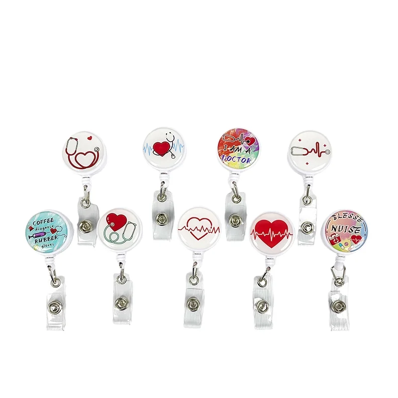 Стильный-держатель-для-бейджей-выдвижной-держатель-для-бейджей-легкий-зажим-для-именных-бейджей-для-больниц-учителей-компаний