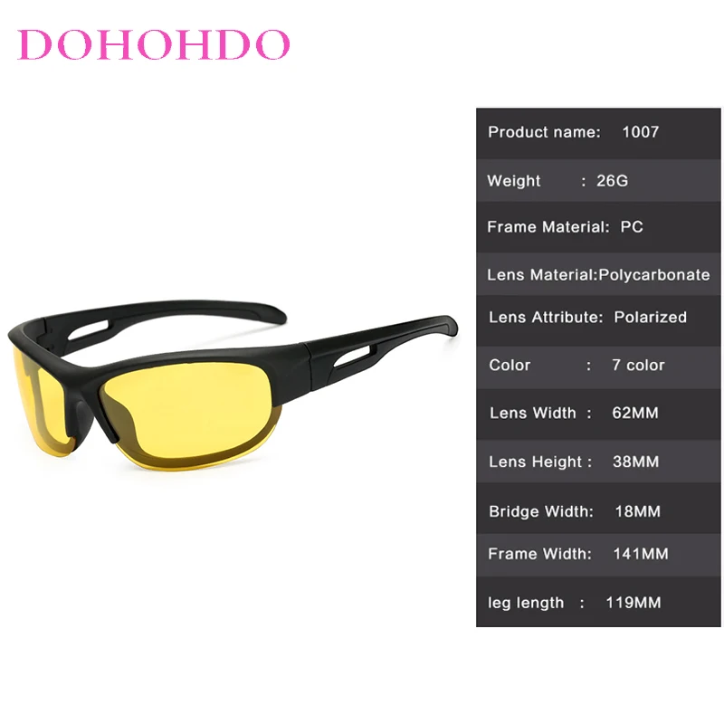 مصمم الأزياء سائقي السيارات نظارات الرؤية الليلية الرجال المضادة للوهج المستقطب النساء القيادة نظارات شمسية اكسسوارات UV400 lrest #6