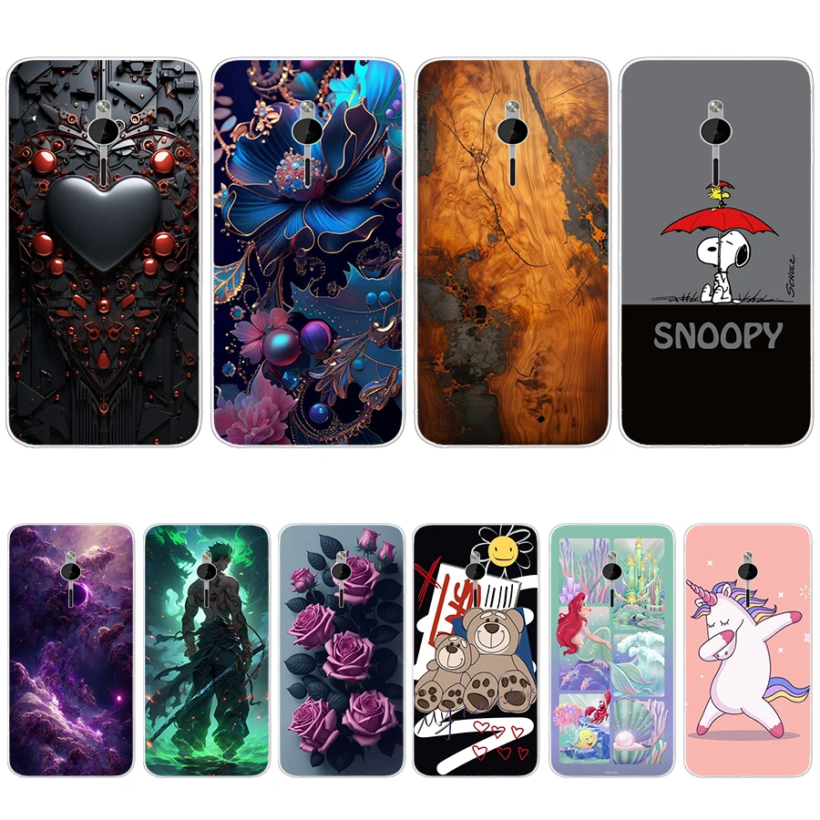 S4 colorful song Soft Silicone Tpu Cover phone Case for Nokia 230