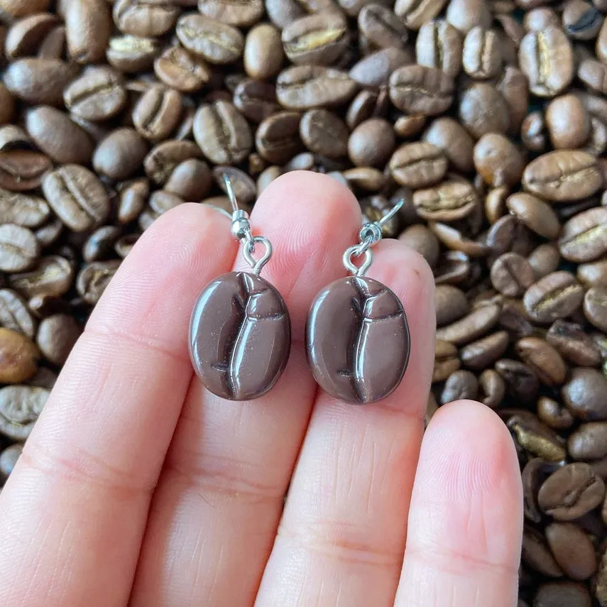 Creative Coffee Cup Drop Earrings Dangle Earrings for Women Jewelry Personality Gifts