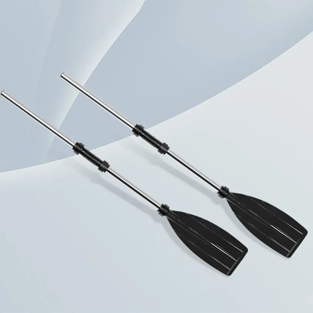 สะดวกอลูมิเนียมอัลลอยด์ Kayak Paddles Anti-Twist Design Thicken เรือ Oars ที่ถอดออกได้น้ําหนักเบาตกปลาเรือ Pulp กลางแจ้ง