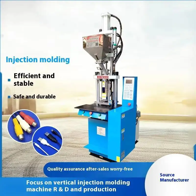 

1.5 Vertical Small Injection KSU-150S Apple Data Android Cable Coating Molding Machine Injection Molding Machine