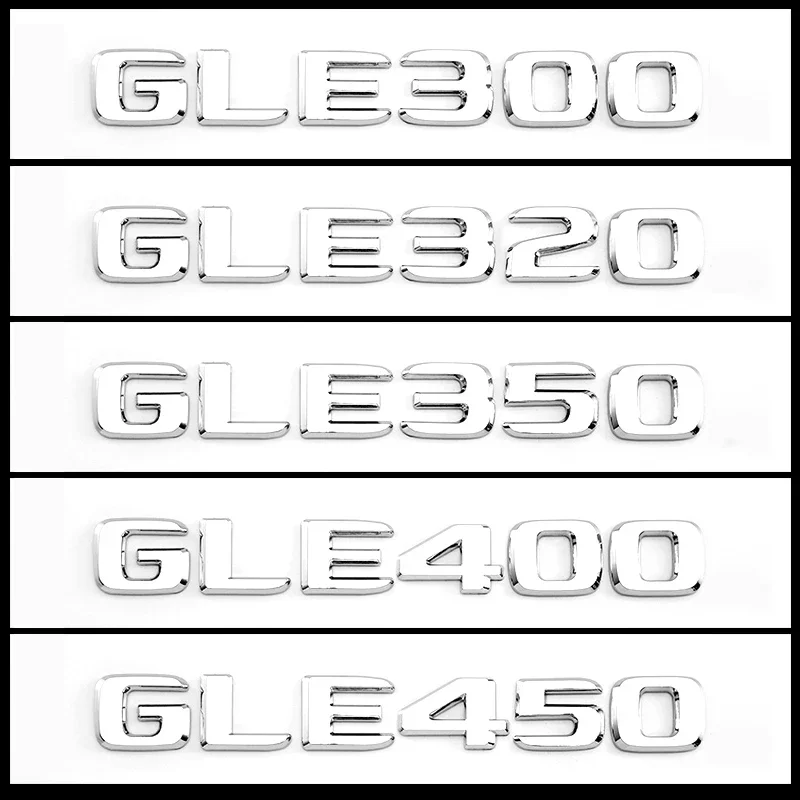 for Mercedes-Benz GLE53 rear sticker GLE300dGLE350GLE450 alphanumerical AMG modified GLE63 all-wheel-drive V8 Sport side marker