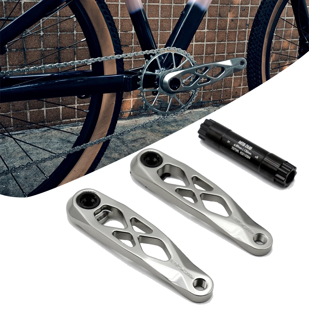 

EVOSID Шатуны для горного велосипеда 170 мм R-SPEC Trail Enduro Горный велосипед DUB 29 мм Полый шатун для велосипеда с ЧПУ Подходит для DH AM XC