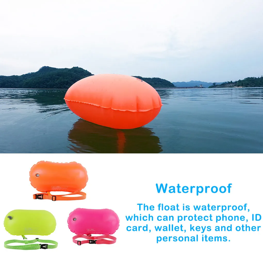 Dry Swimming Bag Inflatable Waterproof Buoy Water Sports Equipment Pack Training Tool Boating Rafting Bags Emergency