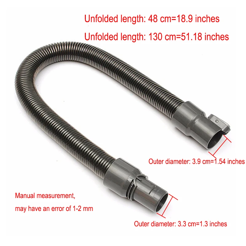 For Dyson V6 DC35 DC45 DC52 DC58 DX901 DC Series Vacuum Cleaner Attachments Hose Flexible Extension Tube Telescopic Pipe Fitting