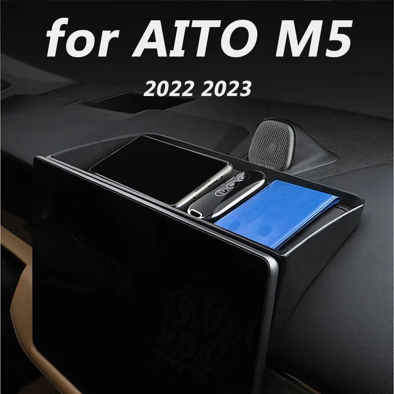 for AITO M5 EV 2022 2023 Car interior decoration accessories, instrument panel storage box, partition layer, 1pcs