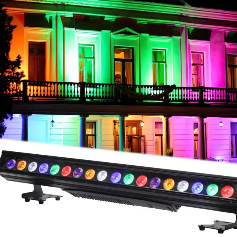 

For N-2 Pro DJ waterproof 18x20w RGBWA UV 6in1 pixel bar LED wall washer stage lights