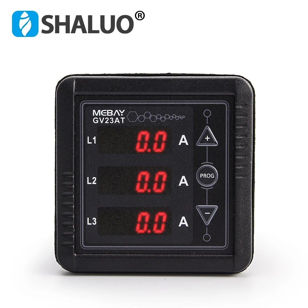 

Original MEBAY GV23AT MKII Generator Digital Meter 3 phase AC AC Current LED Digital Display Generator parts