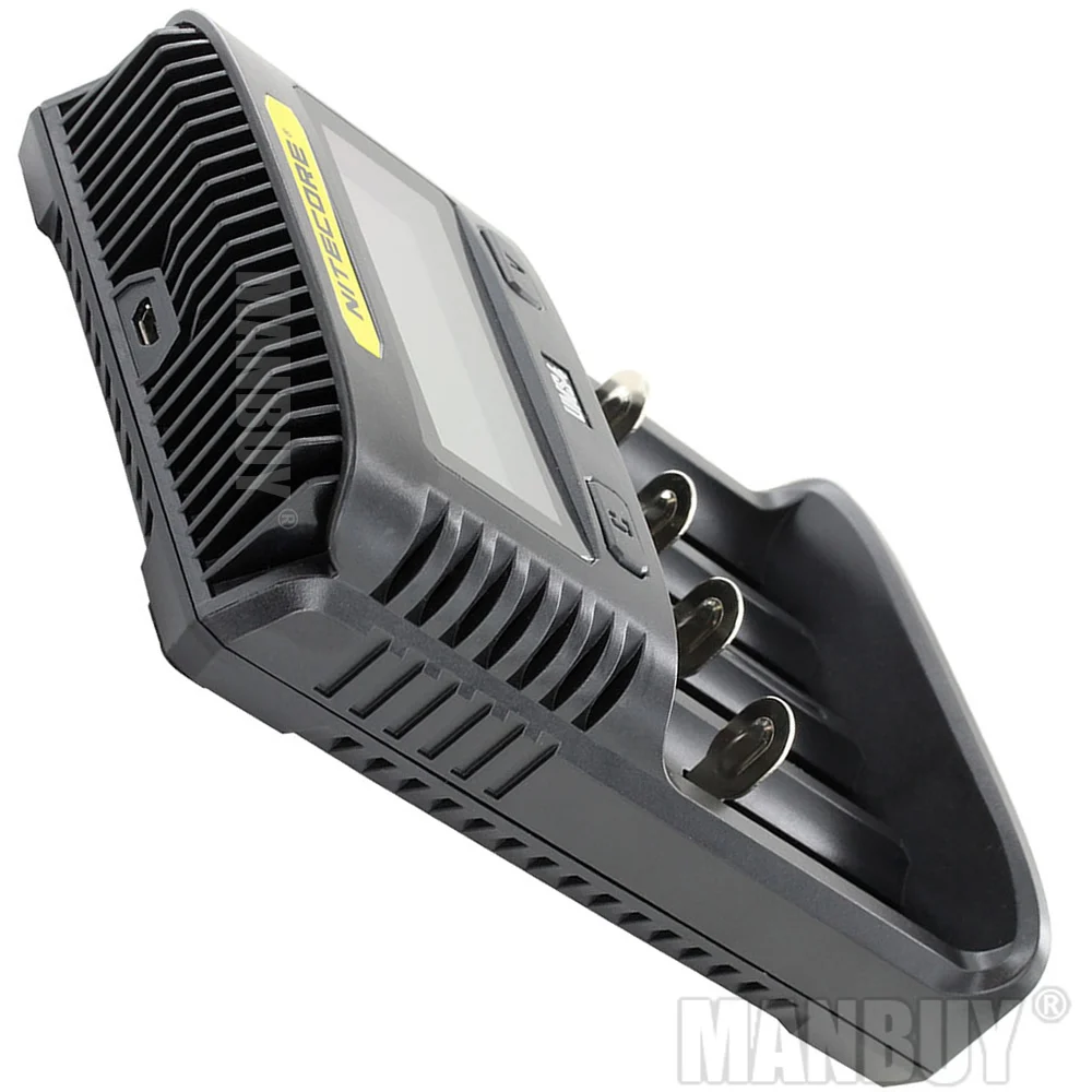 Imagem -04 - Nitecore Carregador Universal Automático Inteligente Usb Slots Excelente Li-ion Ni-cd Ni-mh Imr Ums4 3a Carregador Rápido Atacado