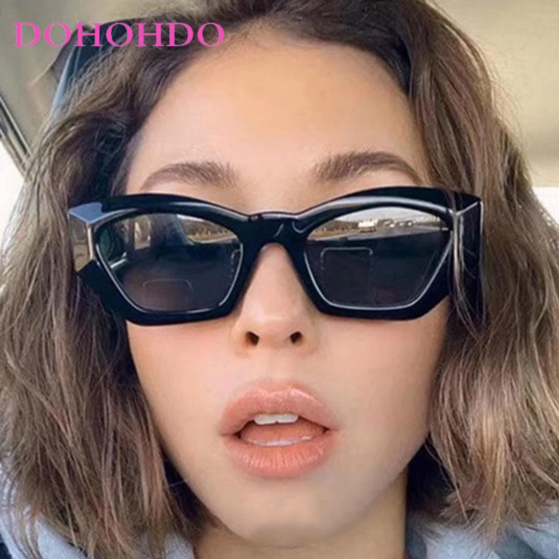 

Trendy Vintage Cat Eye Women Sunglasses Luxury Brand Designer Small Frame Shades Female Trendy Driving Sunglass Men Lentes UV400