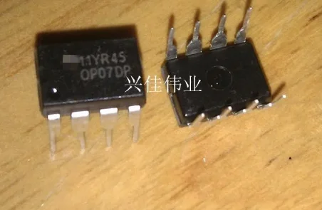 

10PCS The new OP07 OP07DP DIP-8 op-amp universal amplifier