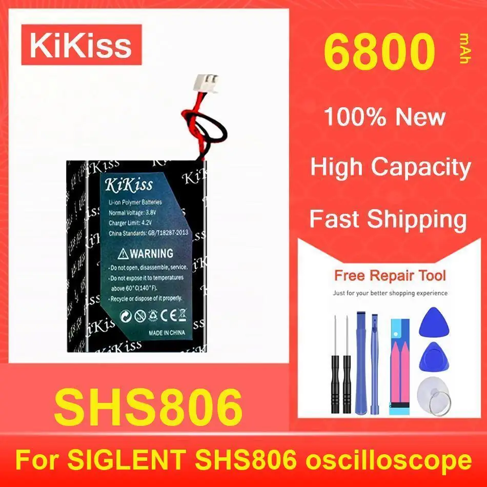 

Kikiss Battery 6800Mah SHS806 For SIGLENT Oscilloscope