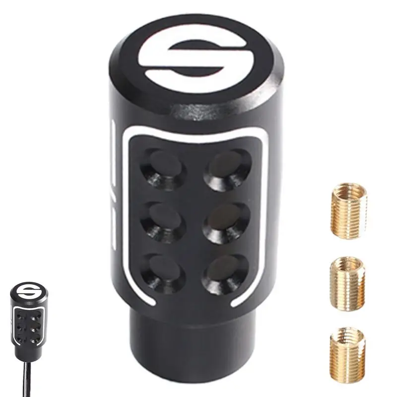 Manual Shift Knobs Multipurpose Aluminum Alloy Shift Knob Wear-resistant Gear Shift Knob Car Accessory For Automatic