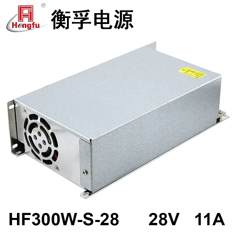 Factory Hengfu HF300W-S-28 Power Charger  AC 220V Transfer DC28V 11A Singel-Channel Output  Switching Power supply