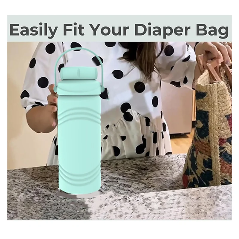 B08B-360° Cooling Technology For Long Time With 2Pcs Baby Bottles Portable Milk Cooler For Breastmilk