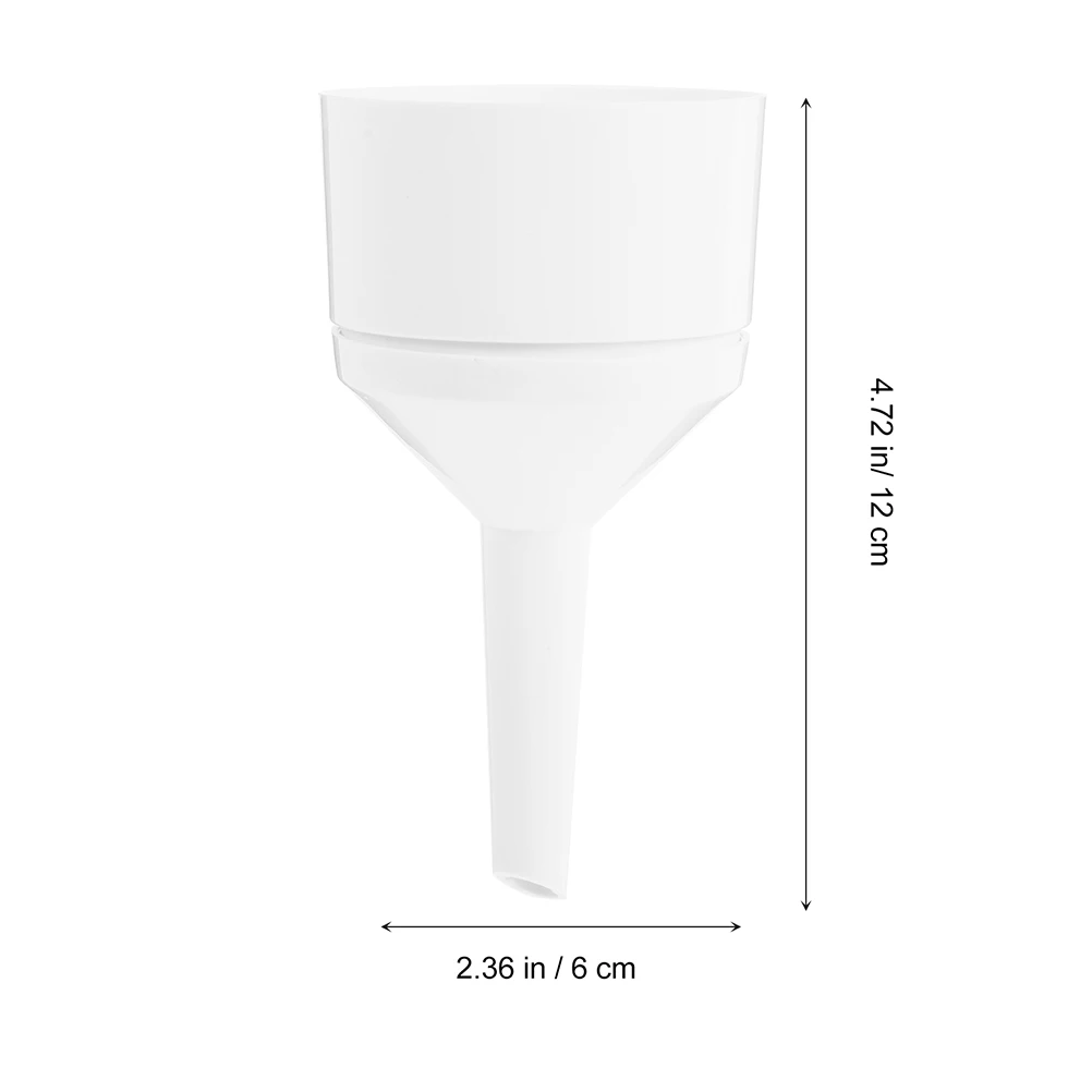 

2pcs Buchner Funnels Pp Plastic Filter Funnels High Temp Resistant Lab Experiment Filtration Tools For Paper