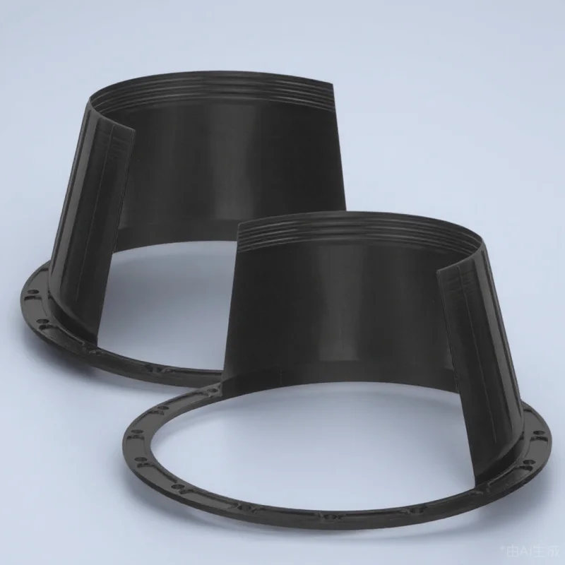 

2Pcs Car Accessory Speaker Spacer Ring Splashproof Adapter for 65 Inch Secure Fit and Long-Lasting Use Speaker Adapter