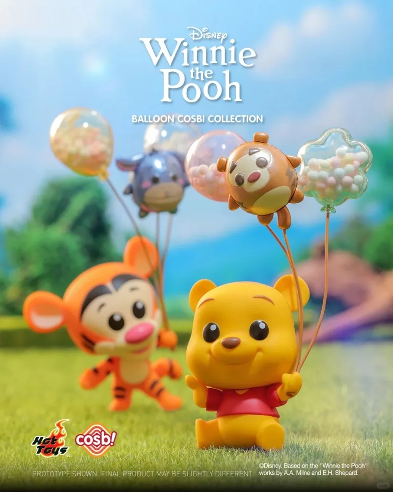 ホットトイズ「くまのプーさん」バルーンシリーズ コスビ ブラインドボックス - コレクタブルビニールアートトイ