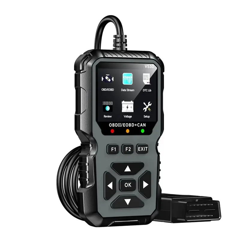 

Автомобильный диагностический сканер ABMR-OBD2 для чтения/удаления кодов неисправностей двигателя, инструмент диагностики автомобилей EOBD+Scan