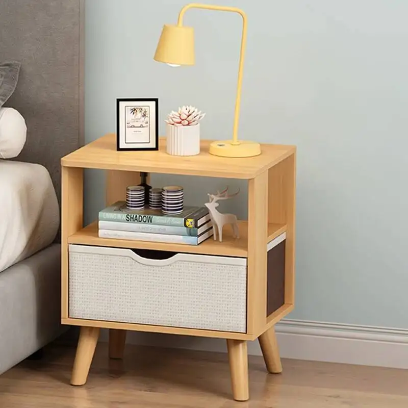 Dresser Nightstands Cheap Mobile Auxiliary Tables Bedroom Living Room Cabinets Mesita De Noche Furniture for Bedroom ZY50CT