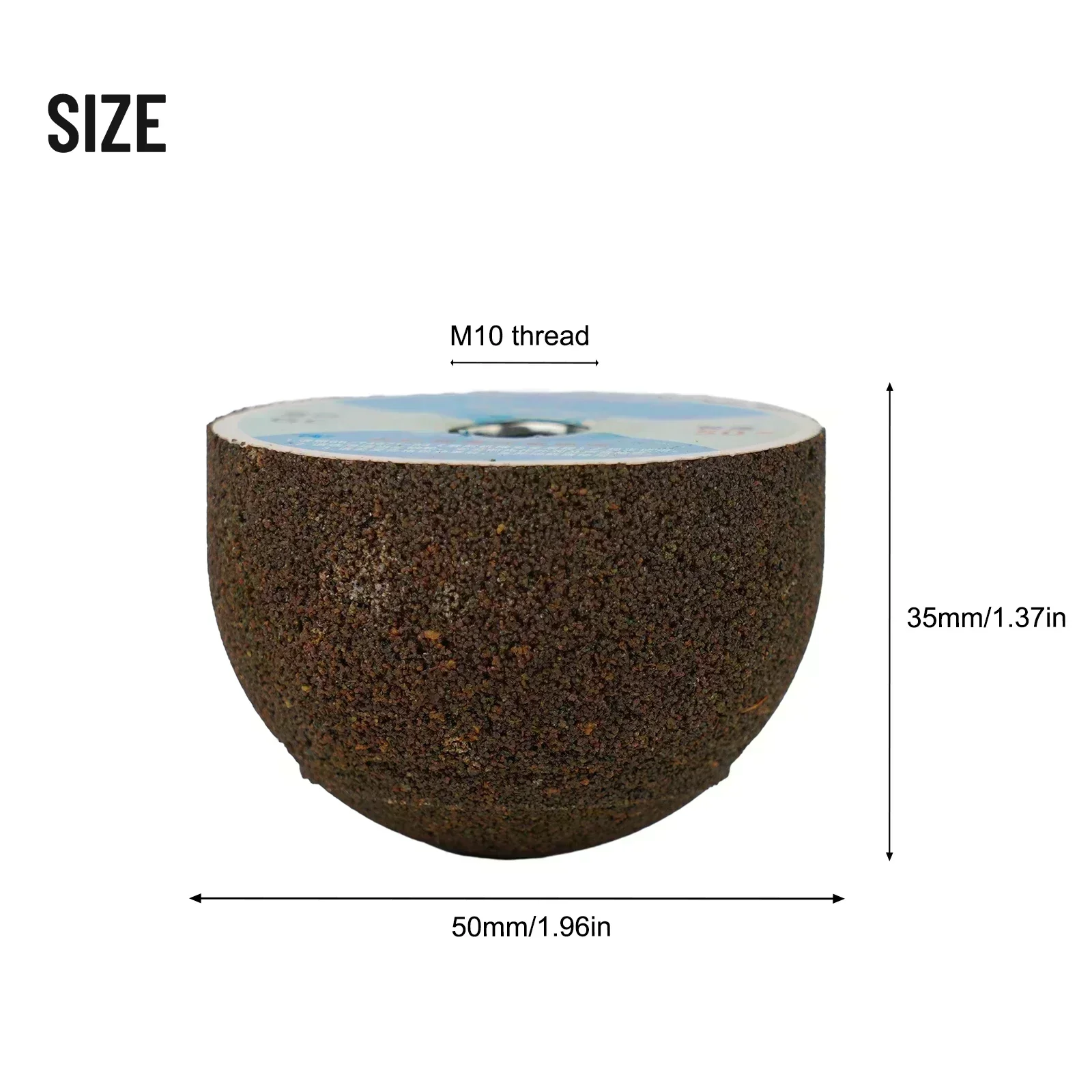 

Brand New Grinding Wheel 1 Pcs Silicon Carbide 100 Type Angle Grinder Conical Diamond Grinding Wheel High-end Finish
