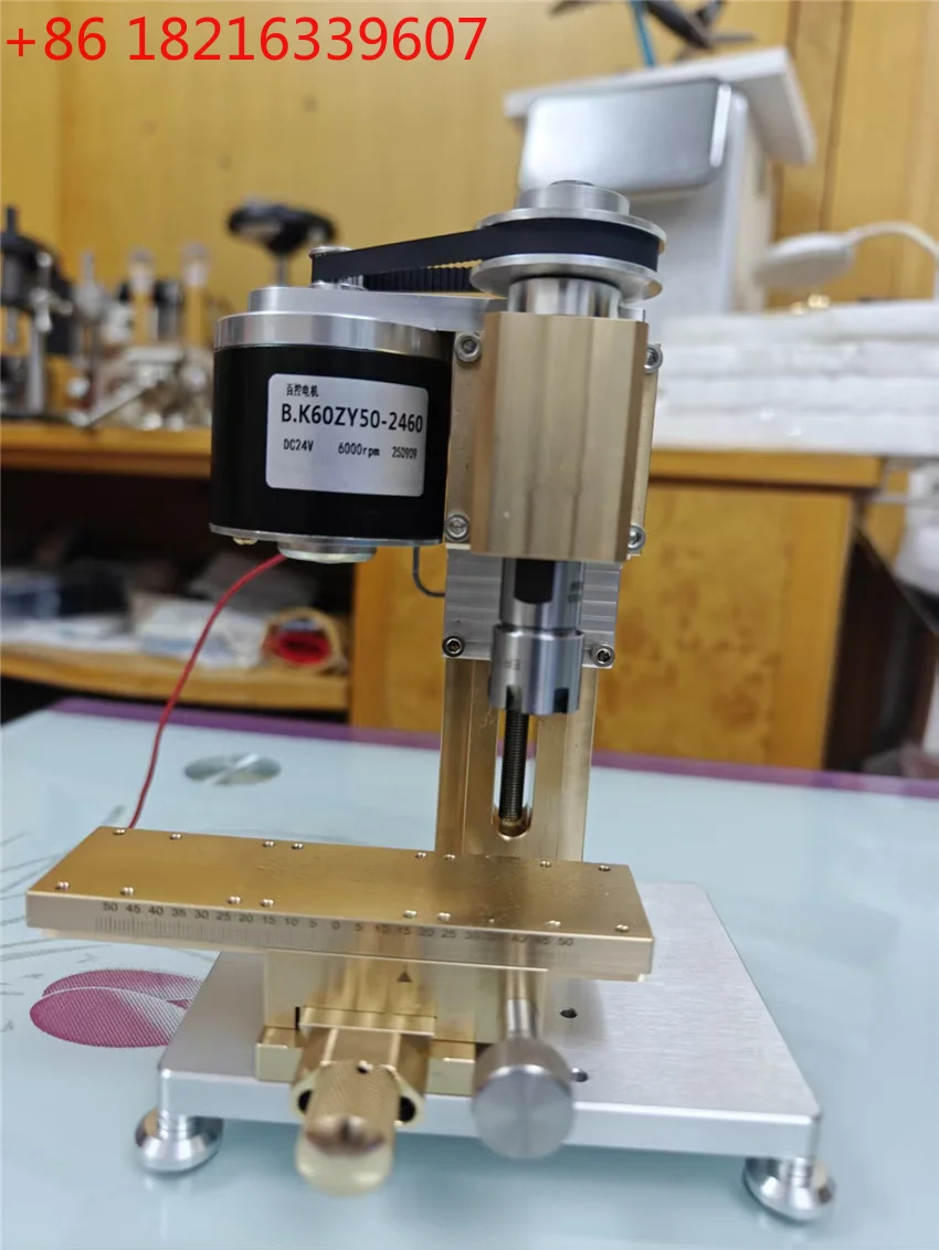 YAO 110-220V Watchmaker Tool Mini Milling Machine Desktop Drill Press Accuracy Tolerance 0.01mm Integrated Milling Drilling Mach
