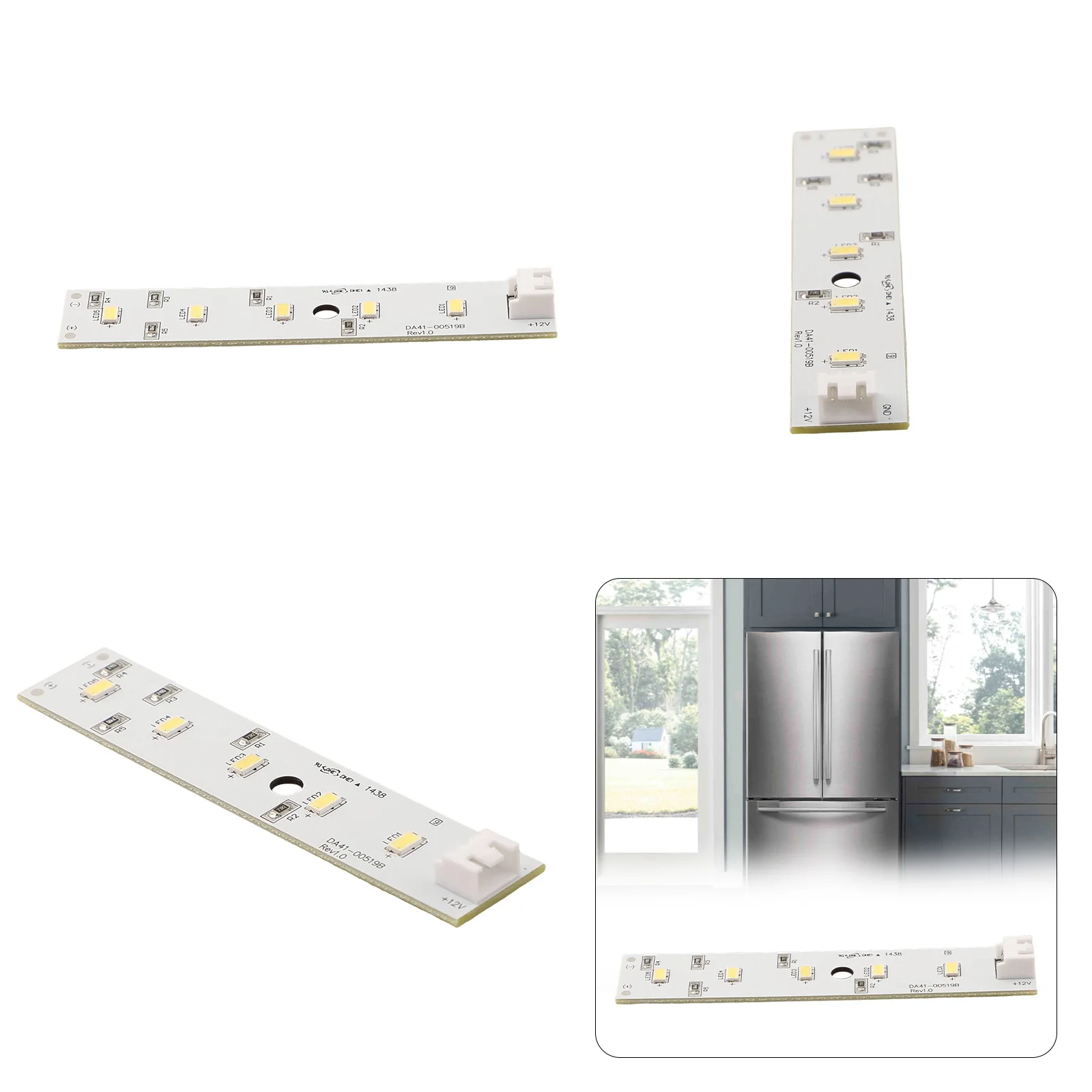 For Refrigerator Interior Refrigerator Lighting 12V Light Bar As Shown Reliable Light Bar Performance Electrical Wire