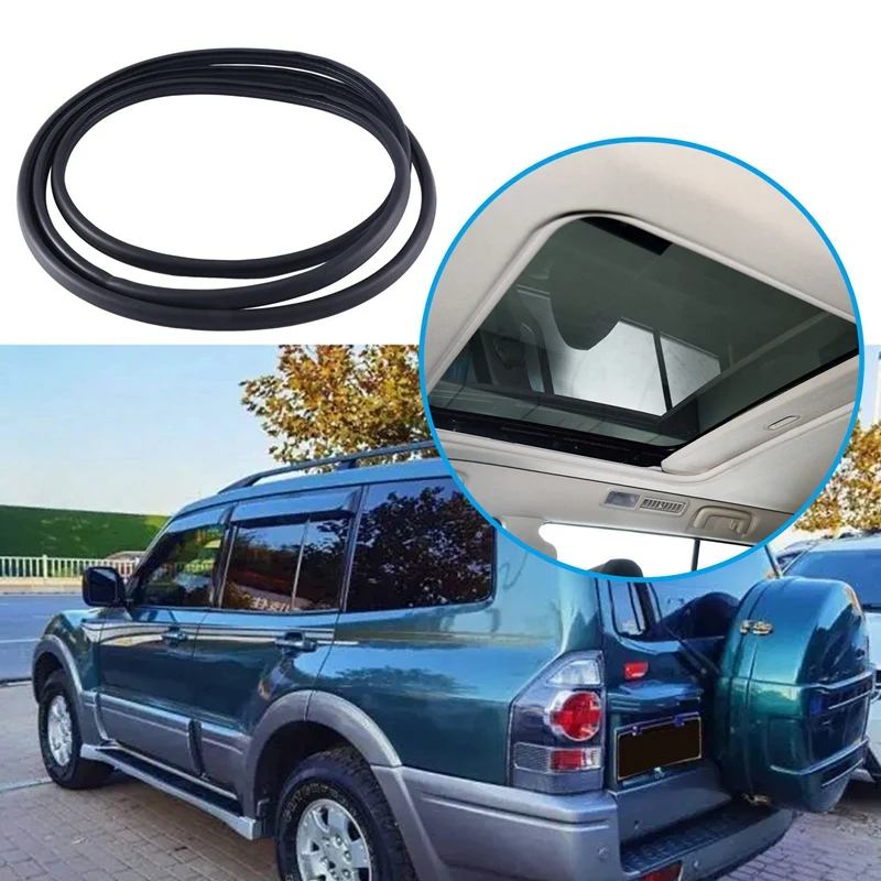 Newcar Sunroof Glass Sealing Strip Lid Weatherstrip MR523599 For Mitsubishi Pajero V73 V77 V93 V97