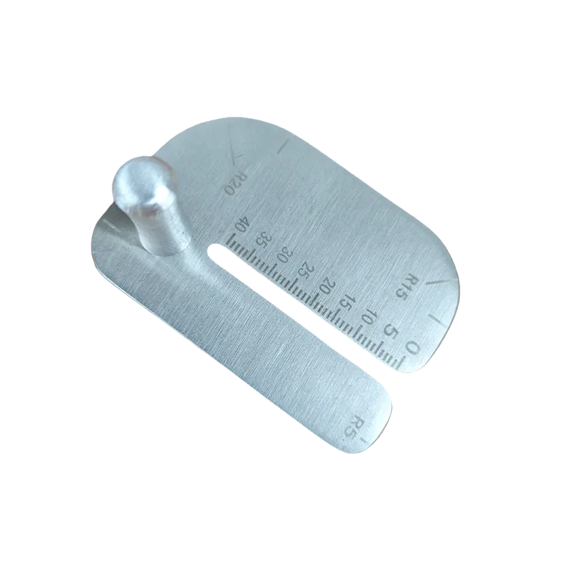 Tabla de tracción de cuero DIY de acero inoxidable, cincel para practicar hierro, herramientas auxiliares, regla de perforación de corte de cuero, tabla de tracción de ayuda