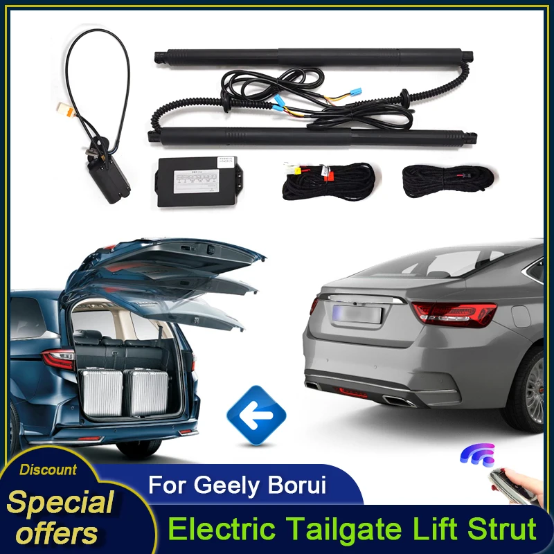 

For Geely Borui 2015~2021 Car Electric Tailgate Tail Gate Strut Vehicle Power Rear Door Lift System Kit for Trunk